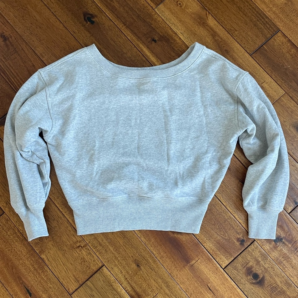 Aerie off shoulder sweatshirt